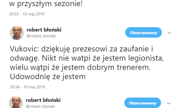 PILNE! Decyzja Legii w sprawie przyszłości Vukovicia